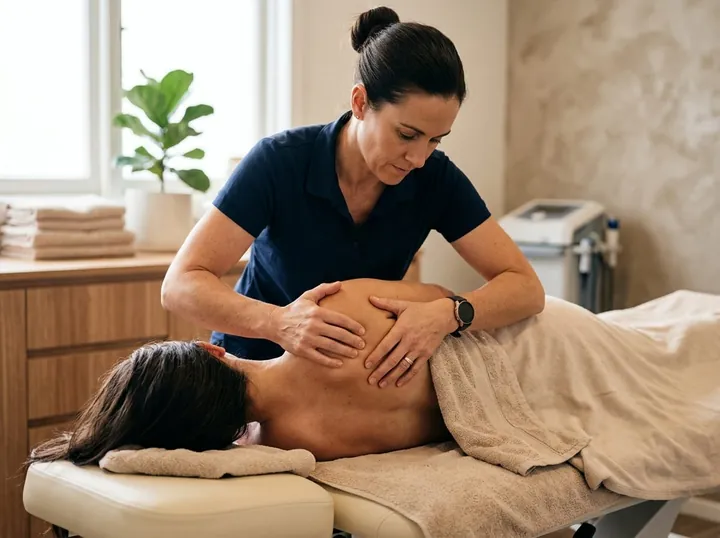 Desk-Job Neck Pain & Tech Neck: Ergonomic Physio Strategies